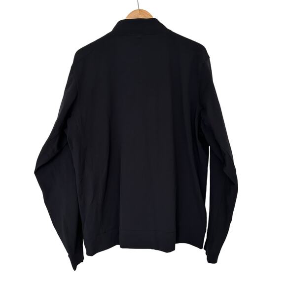 Lululemon Black Sojourn Warpstreme Full Zip Jacket Sz XXL - Picture 7 of 7
